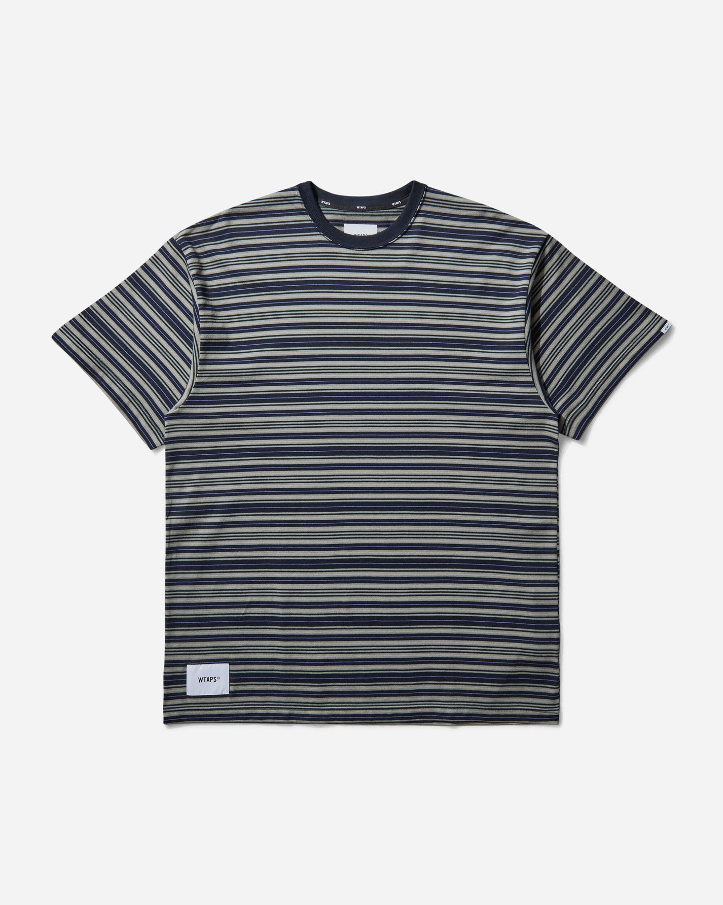 WTAPS Bdy 01/Ss/Cotton Gray T-Shirts Shortsleeve 251ATDT-CSM22 GRAY