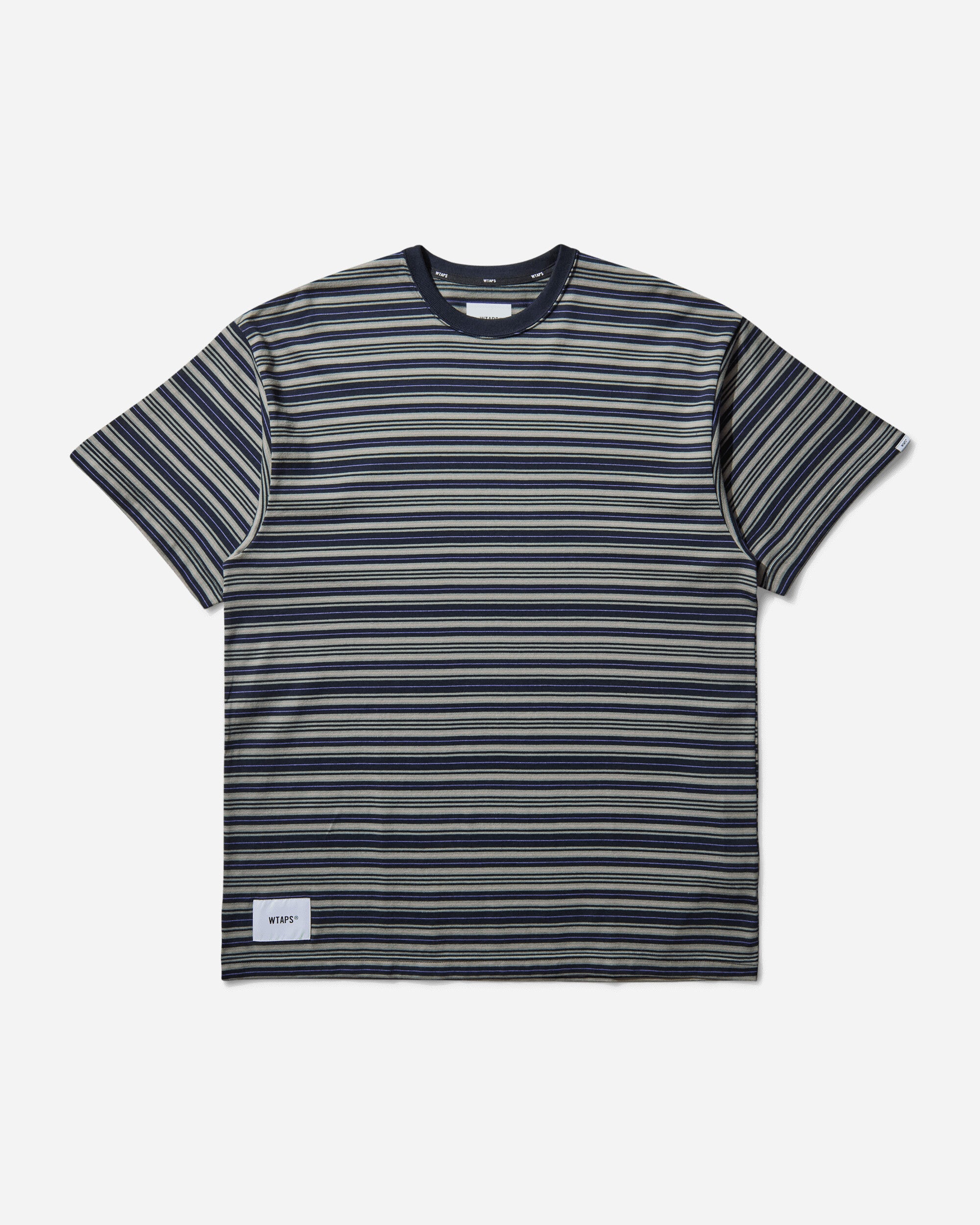 WTAPS Bdy 01/Ss/Cotton Gray T-Shirts Shortsleeve 251ATDT-CSM22 GRAY