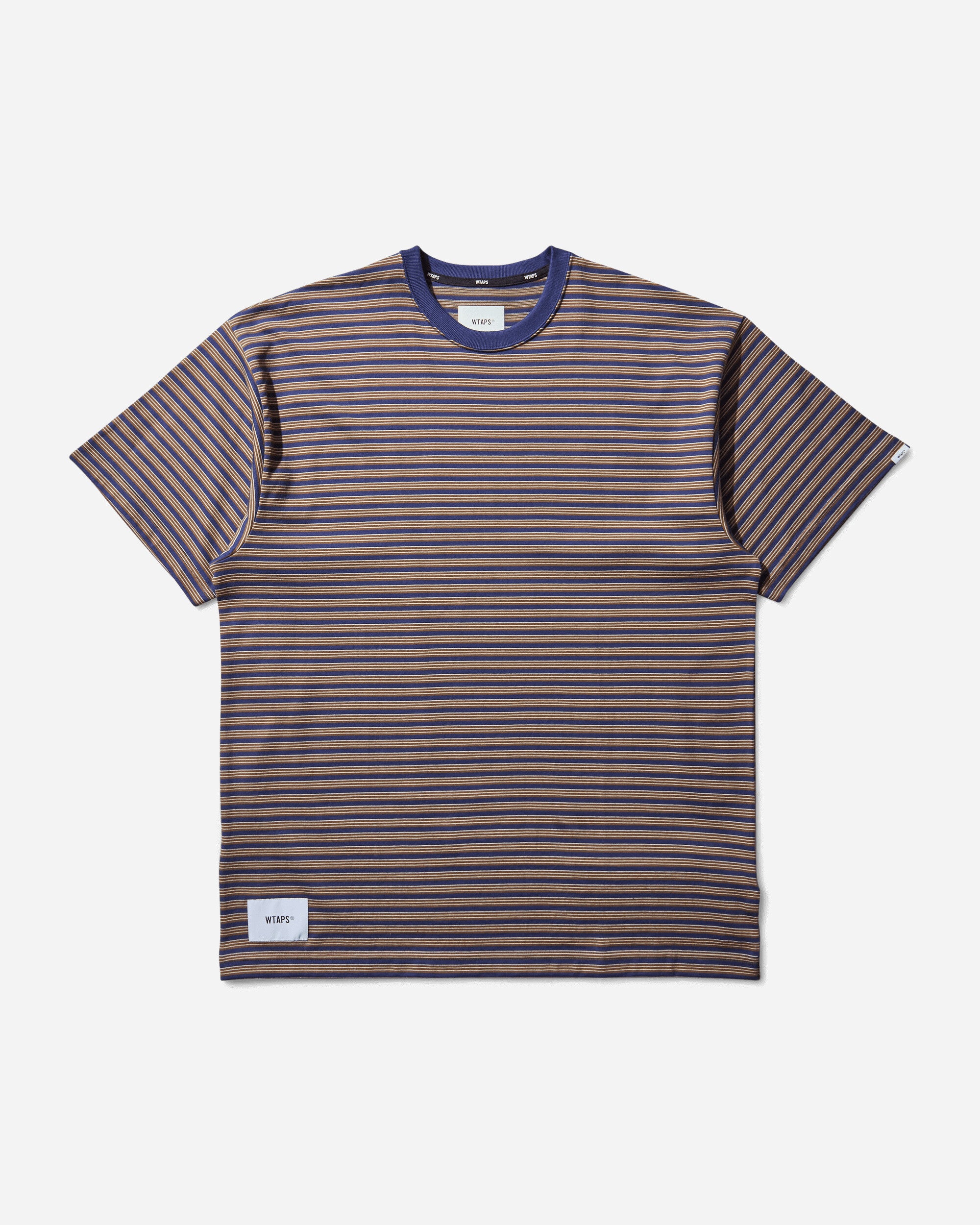 WTAPS Bdy 02/Ss/Cotton Navy T-Shirts Shortsleeve 251ATDT-CSM36 NAVY