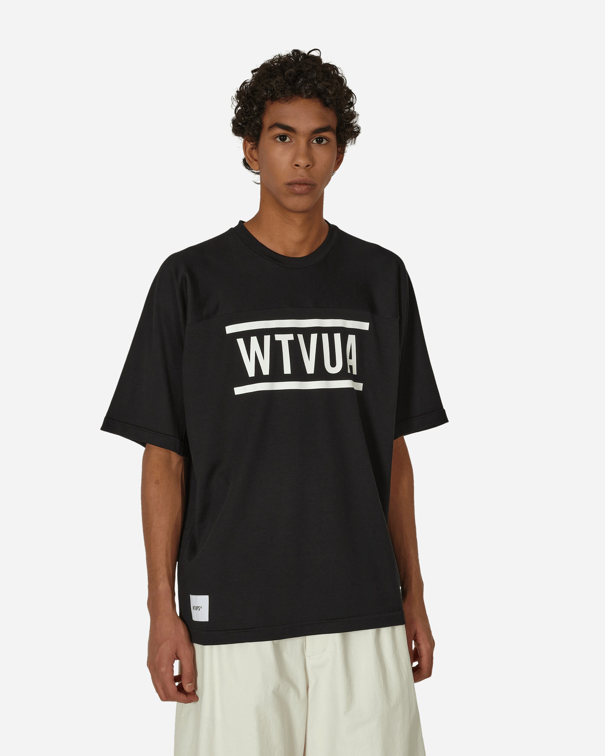 WTAPS QB Brackets T-Shirt Black - Slam Jam® Official Store