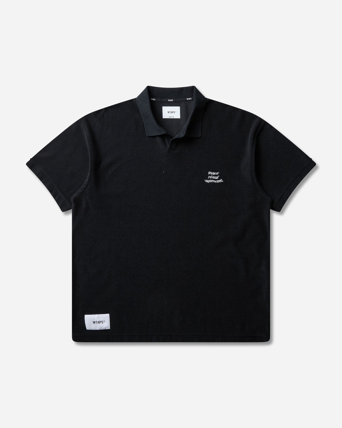 WTAPS Dup 03 Ss Ctpl Black T-Shirts Shortsleeve 261ATDT-CSM29 BLK