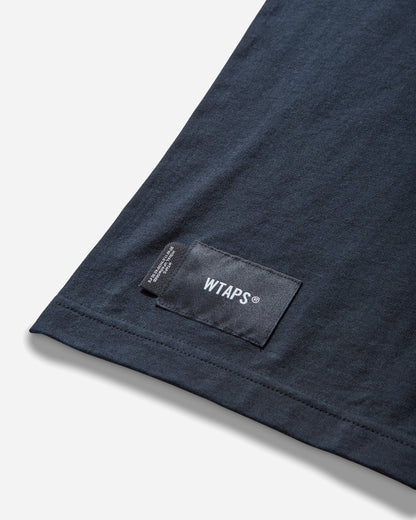 WTAPS Hg Ss/Cotton Navy T-Shirts Shortsleeve 251ATDT-STM07S NAVY