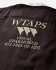 WTAPS Kingpin 02 Ss Clpl Twill Brown T-Shirts Shortsleeve 261TQDT-SHM08 BRW