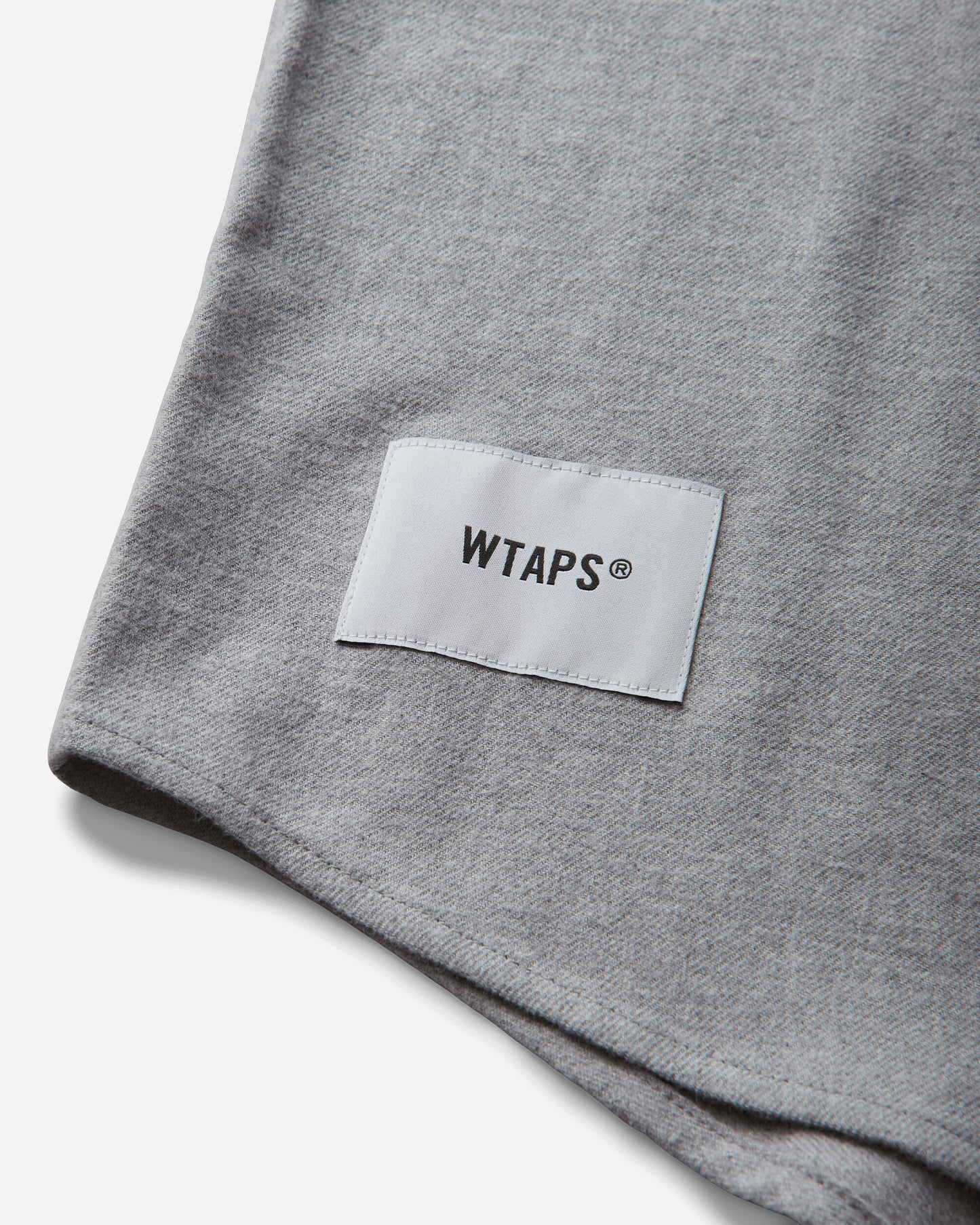 WTAPS League Ss Cotton Twill Gray T-Shirts Shortsleeve 261TQDT-SHM06 GRY