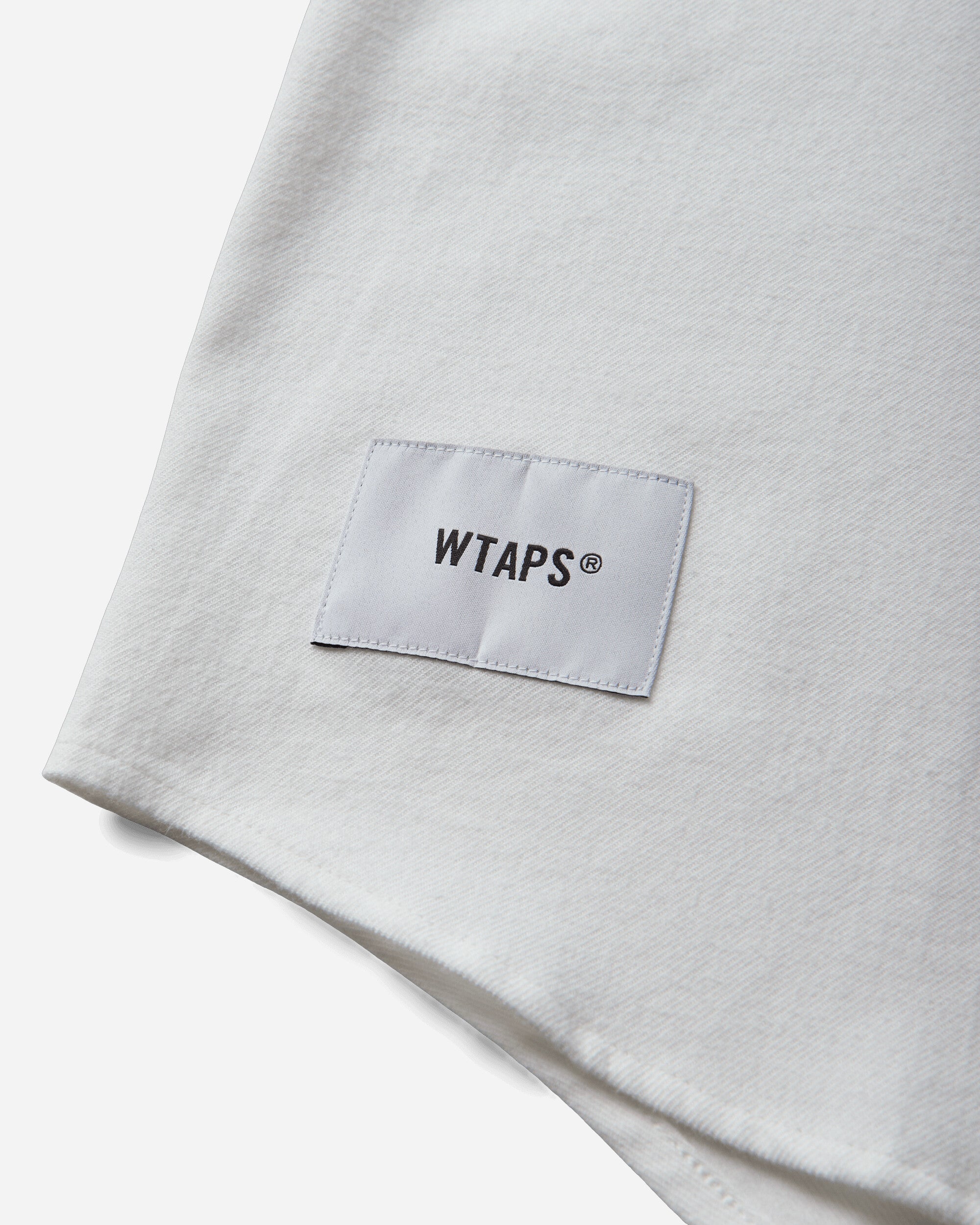 WTAPS League Ss Cotton Twill White T-Shirts Shortsleeve 261TQDT-SHM06 WHT