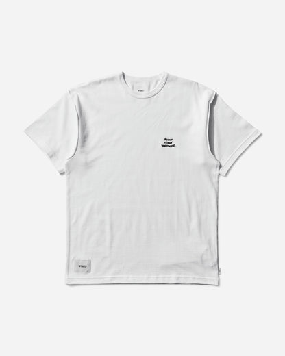 WTAPS Lim/Ss/Cotton White T-Shirts Shortsleeve 251ATDT-CSM13 WHITE