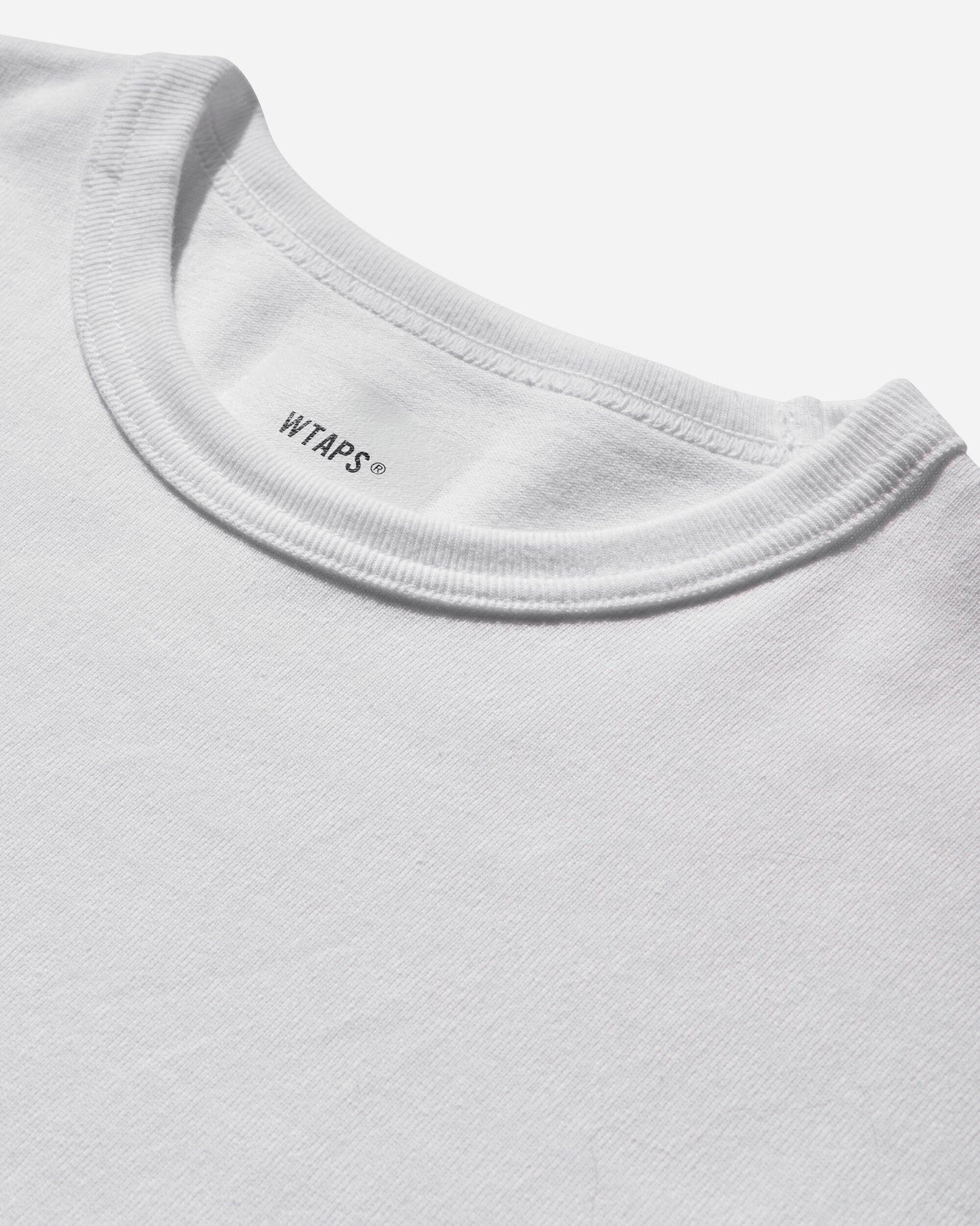 WTAPS Lim/Ss/Cotton White T-Shirts Shortsleeve 251ATDT-CSM13 WHITE