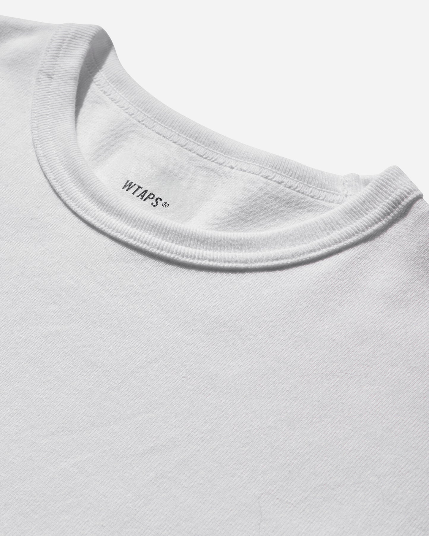 WTAPS Lim/Ss/Cotton White T-Shirts Shortsleeve 251ATDT-CSM13 WHITE