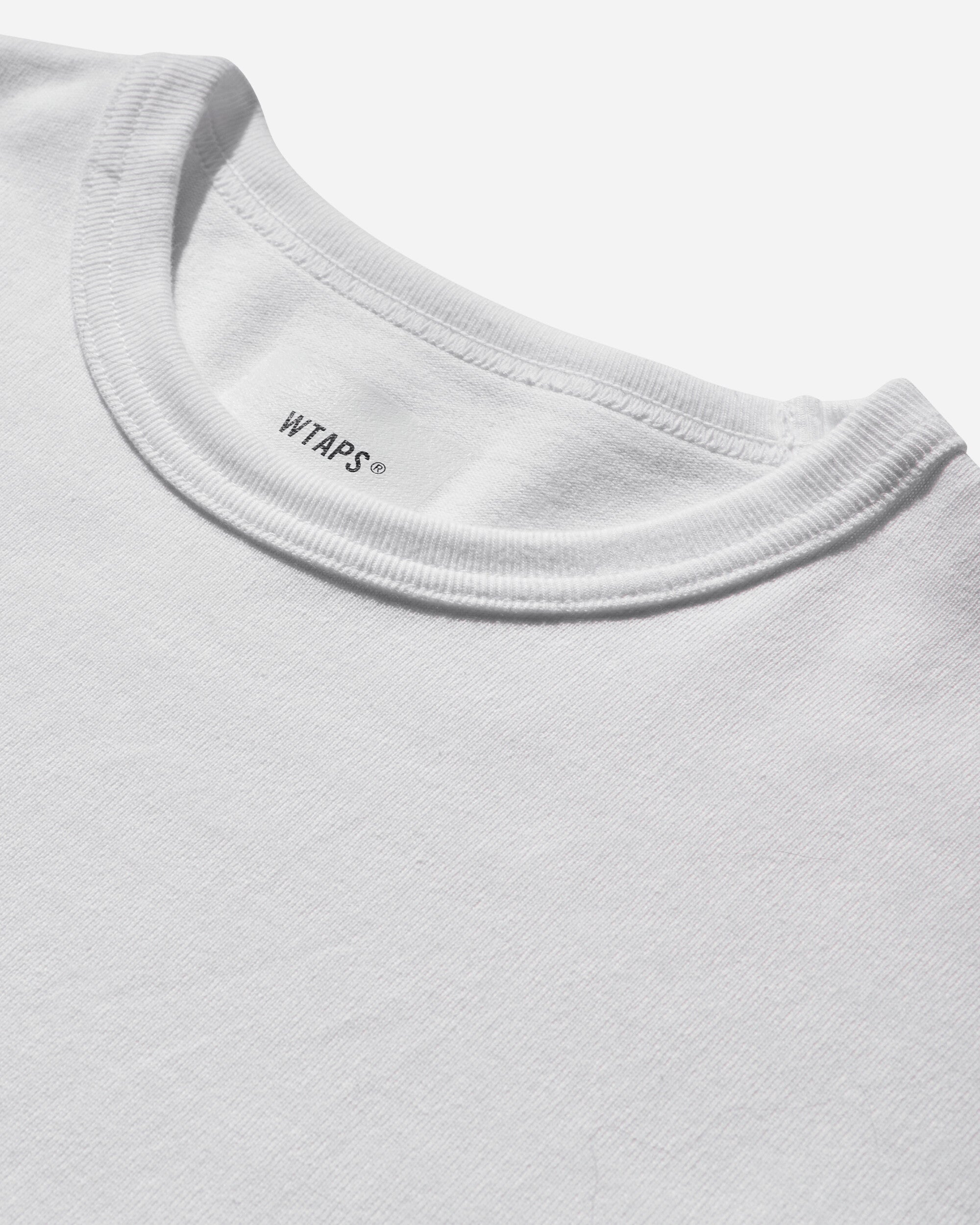 WTAPS Lim/Ss/Cotton White T-Shirts Shortsleeve 251ATDT-CSM13 WHITE