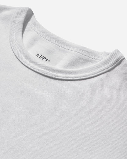 WTAPS Lim/Ss/Cotton White T-Shirts Shortsleeve 251ATDT-CSM13 WHITE