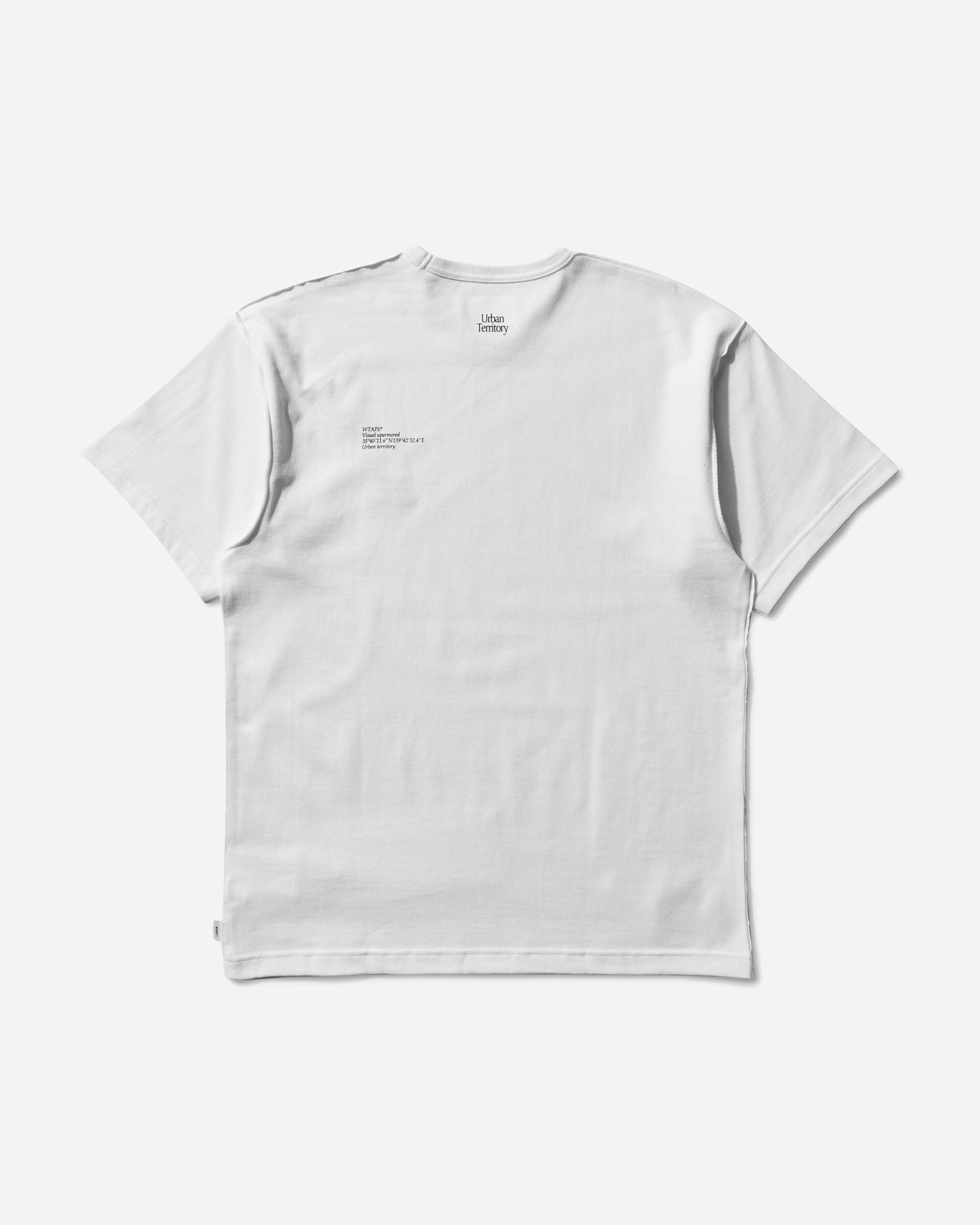 WTAPS Lim/Ss/Cotton White T-Shirts Shortsleeve 251ATDT-CSM13 WHITE
