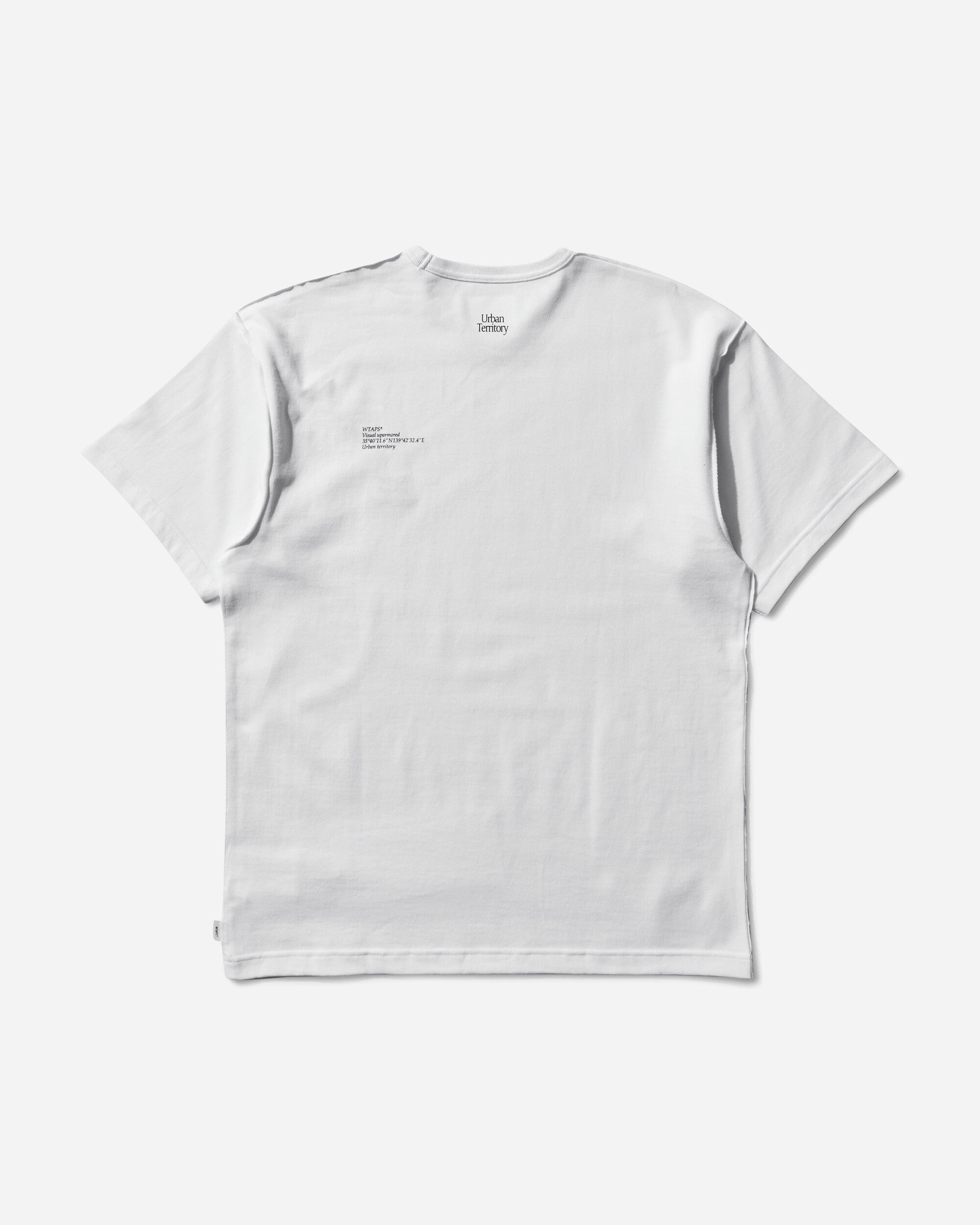 WTAPS Lim/Ss/Cotton White T-Shirts Shortsleeve 251ATDT-CSM13 WHITE