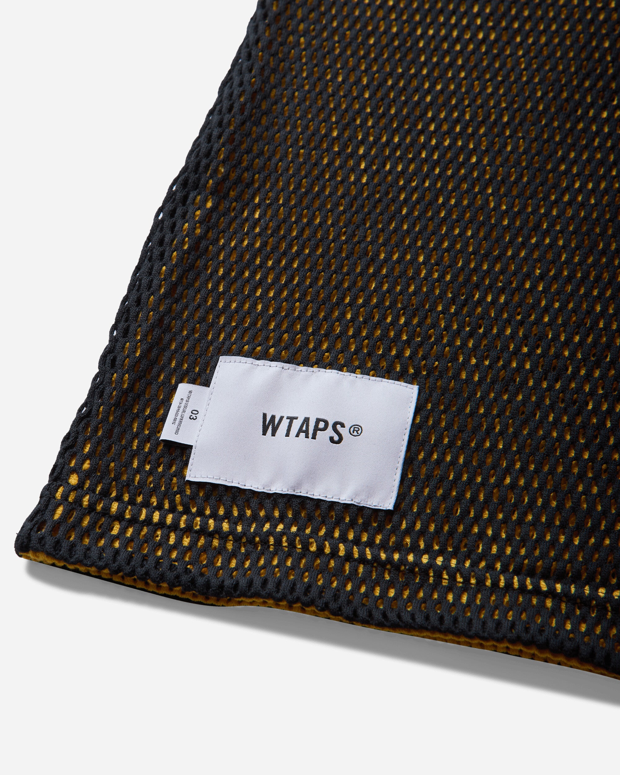 WTAPS Oas Ss Cotton Black T-Shirts Shortsleeve 261ATDT-CSM28 BLK