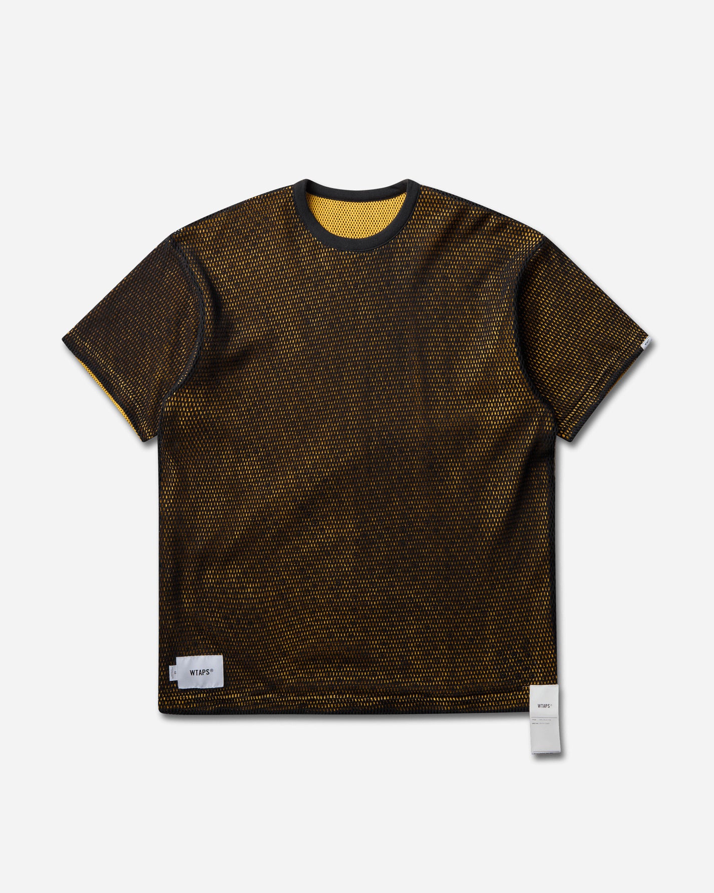 WTAPS Oas Ss Cotton Black T-Shirts Shortsleeve 261ATDT-CSM28 BLK