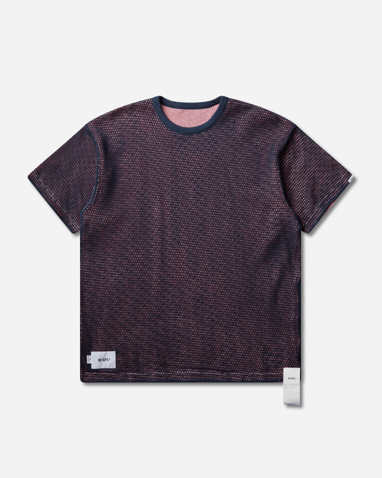 WTAPS Oas Ss Cotton Navy T-Shirts Shortsleeve 261ATDT-CSM28 NVY