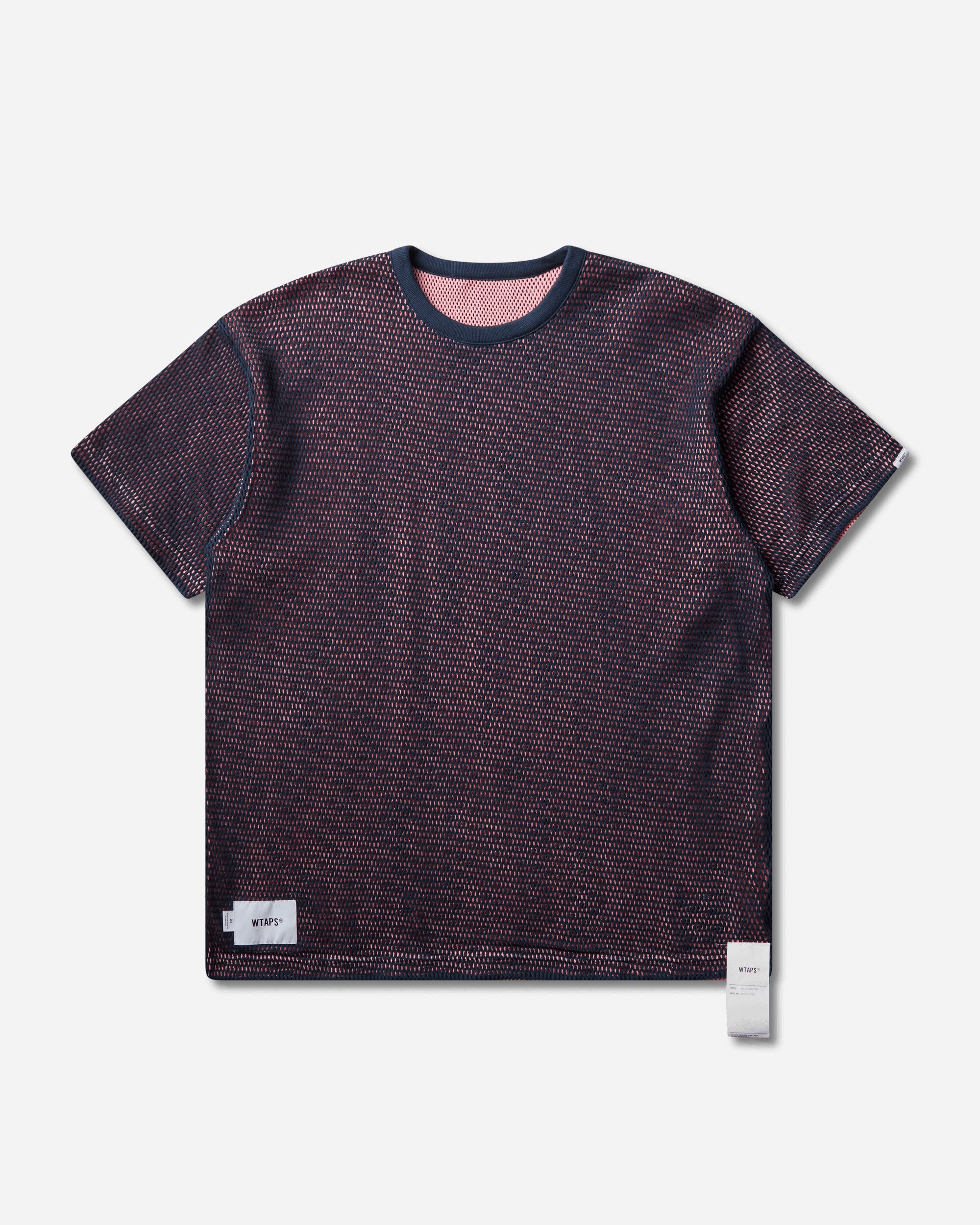 WTAPS Oas Ss Cotton Navy T-Shirts Shortsleeve 261ATDT-CSM28 NVY