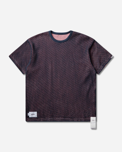 WTAPS Oas Ss Cotton Navy T-Shirts Shortsleeve 261ATDT-CSM28 NVY