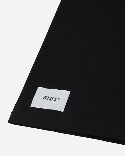 WTAPS Sign Yd Ss Black T-Shirts Shortsleeve 262ATDT-CSM21 BLACK