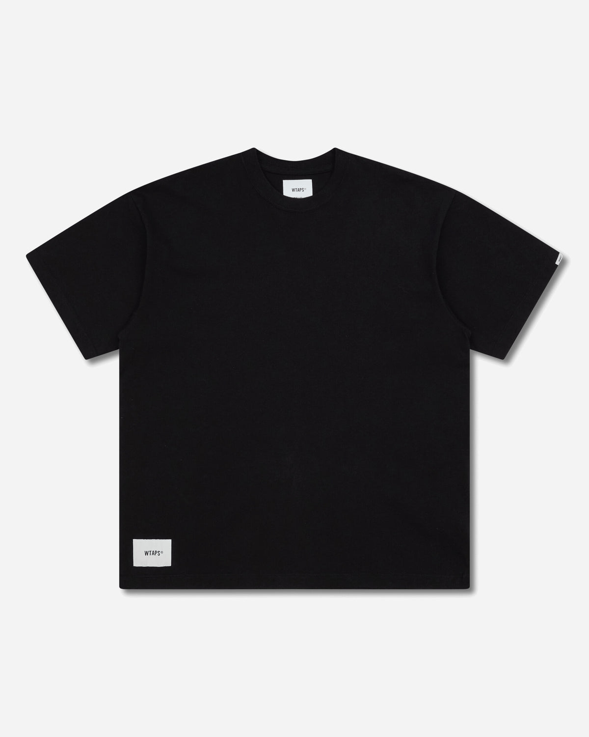 WTAPS Sign Yd Ss Black T-Shirts Shortsleeve 262ATDT-CSM21 BLACK