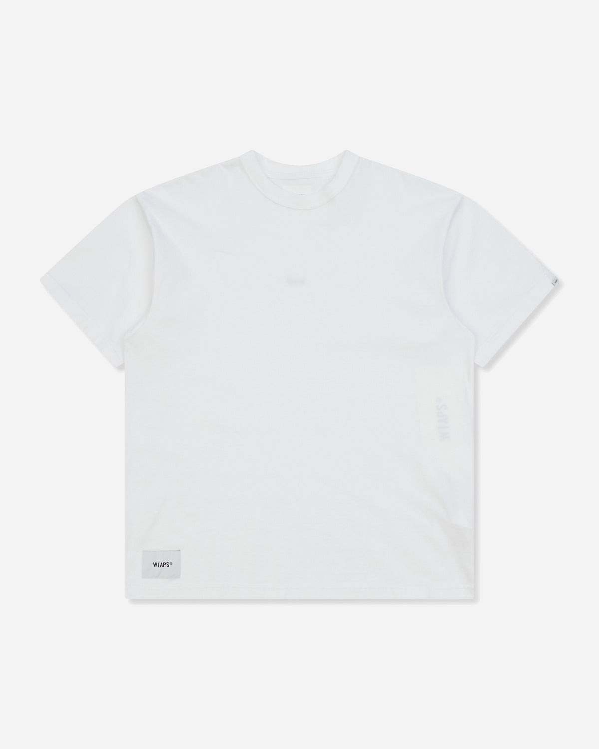WTAPS Sign Yd Ss White T-Shirts Shortsleeve 262ATDT-CSM21 WHITE