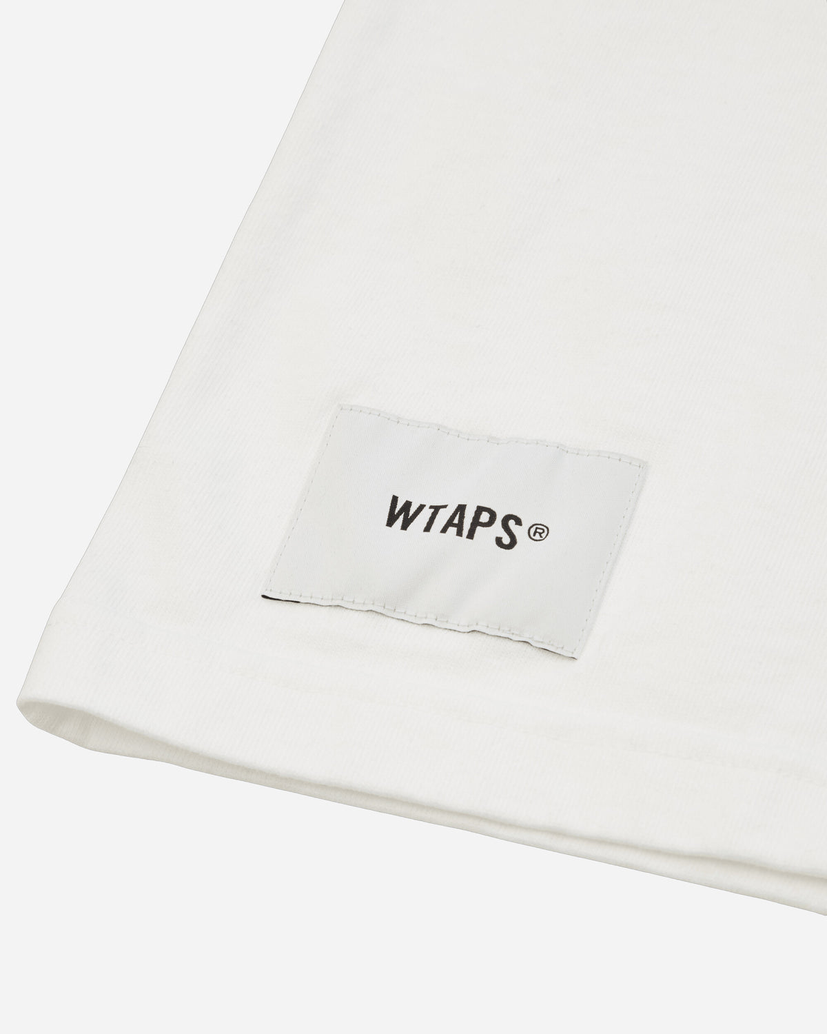 WTAPS Sign Yd Ss White T-Shirts Shortsleeve 262ATDT-CSM21 WHITE