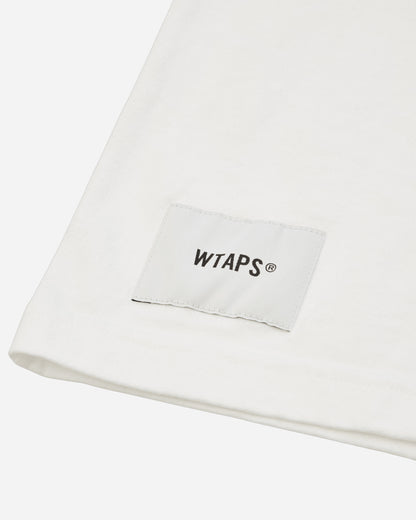 WTAPS Sign Yd Ss White T-Shirts Shortsleeve 262ATDT-CSM21 WHITE