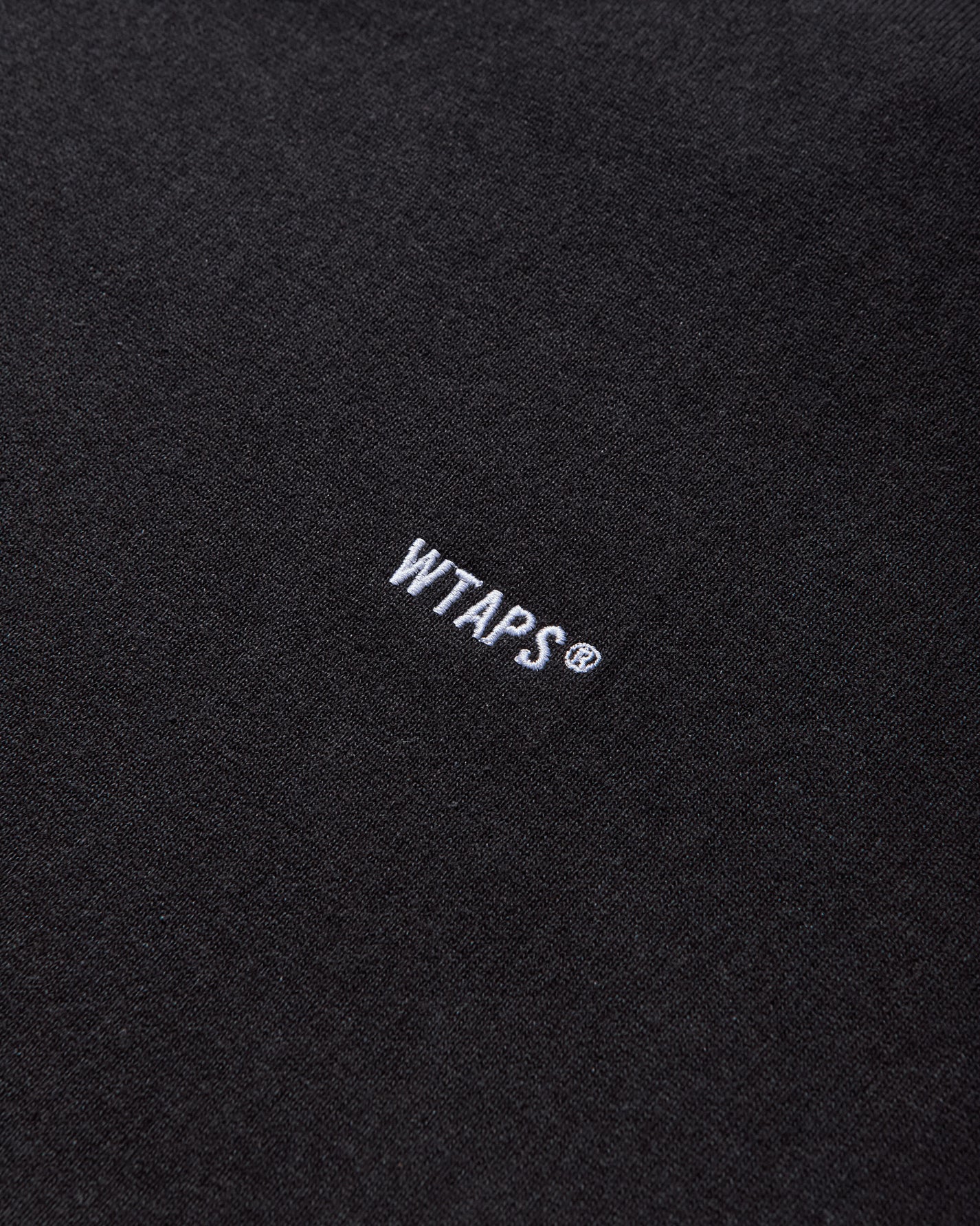 WTAPS Signyd  Ss  Cotton Black T-Shirts Shortsleeve 252ATDT-CSM08 BLACK