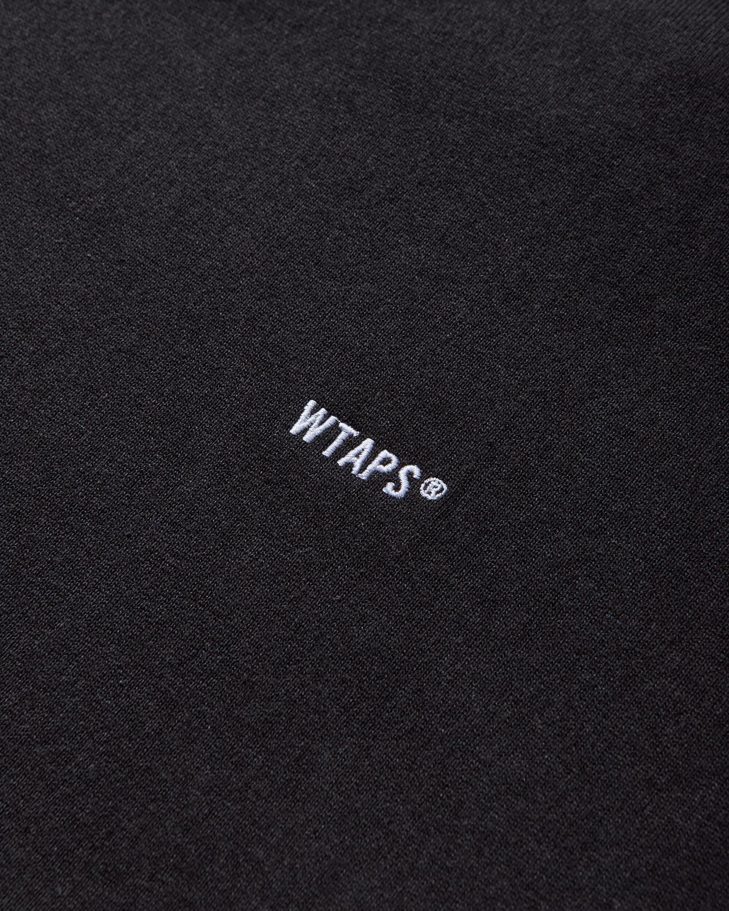 WTAPS Signyd  Ss  Cotton Black T-Shirts Shortsleeve 252ATDT-CSM08 BLACK