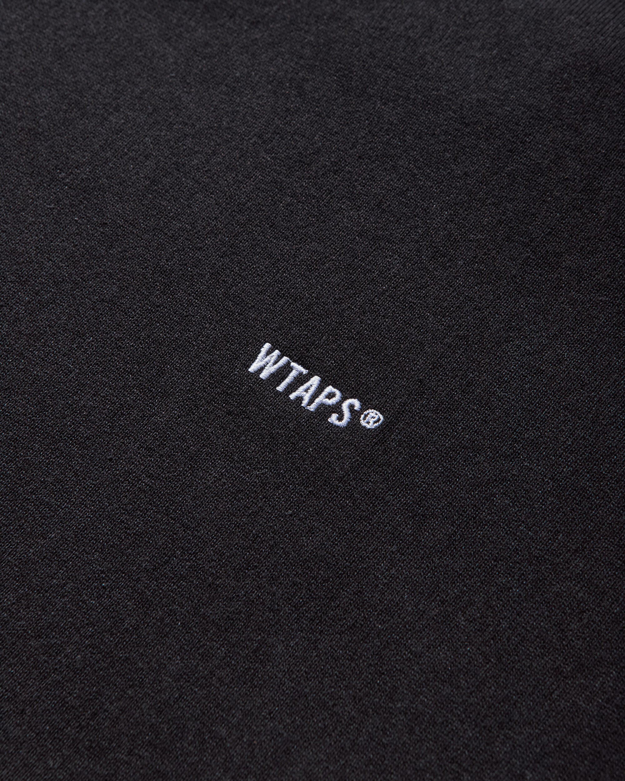 WTAPS Signyd  Ss  Cotton Black T-Shirts Shortsleeve 252ATDT-CSM08 BLACK