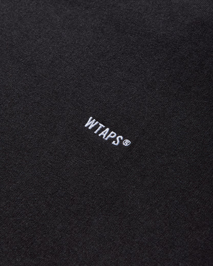 WTAPS Signyd  Ss  Cotton Black T-Shirts Shortsleeve 252ATDT-CSM08 BLACK