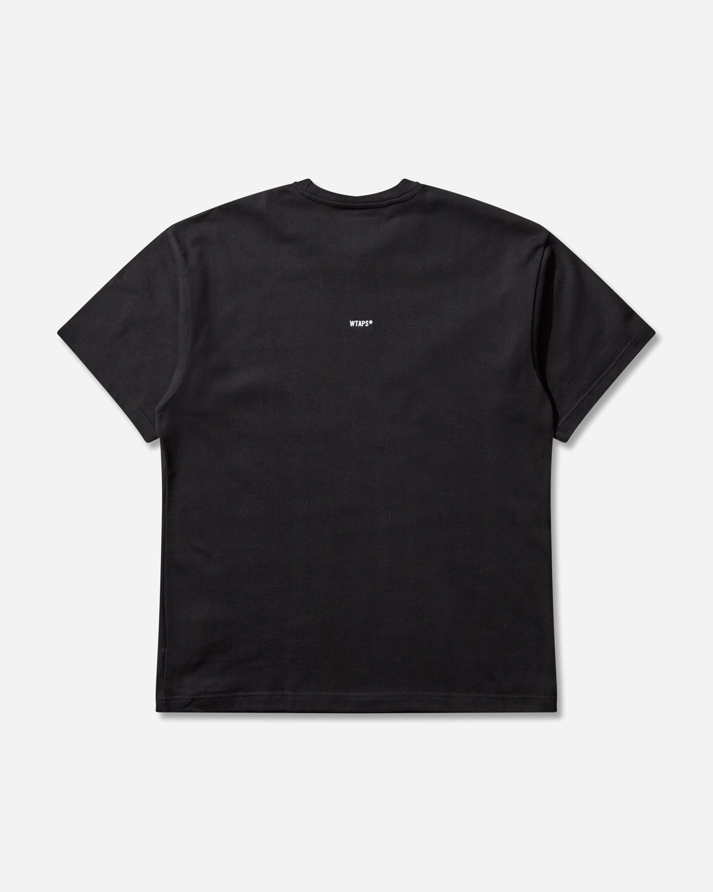 WTAPS Signyd  Ss  Cotton Black T-Shirts Shortsleeve 252ATDT-CSM08 BLACK