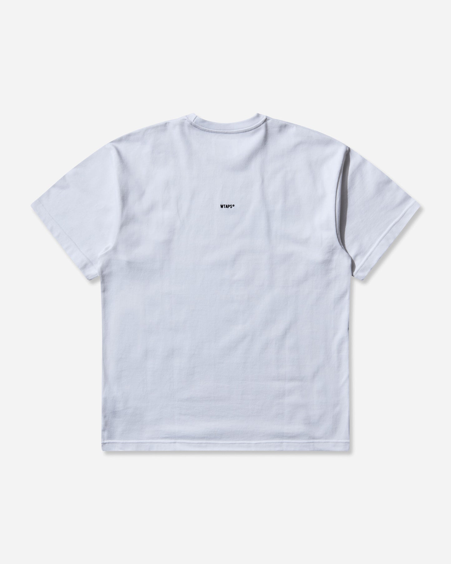 WTAPS Signyd  Ss  Cotton White T-Shirts Shortsleeve 252ATDT-CSM08 WHITE