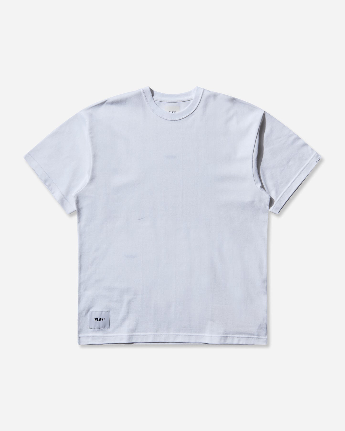 WTAPS Signyd  Ss  Cotton White T-Shirts Shortsleeve 252ATDT-CSM08 WHITE