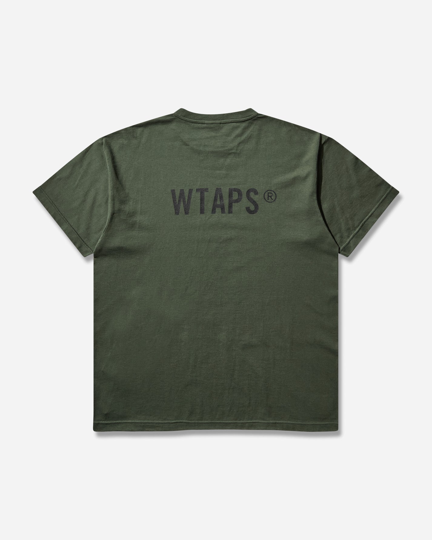 WTAPS Tssc Ss/Cotton Olive Drab T-Shirts Shortsleeve 251ATDT-STM04S OLIVEDRAB