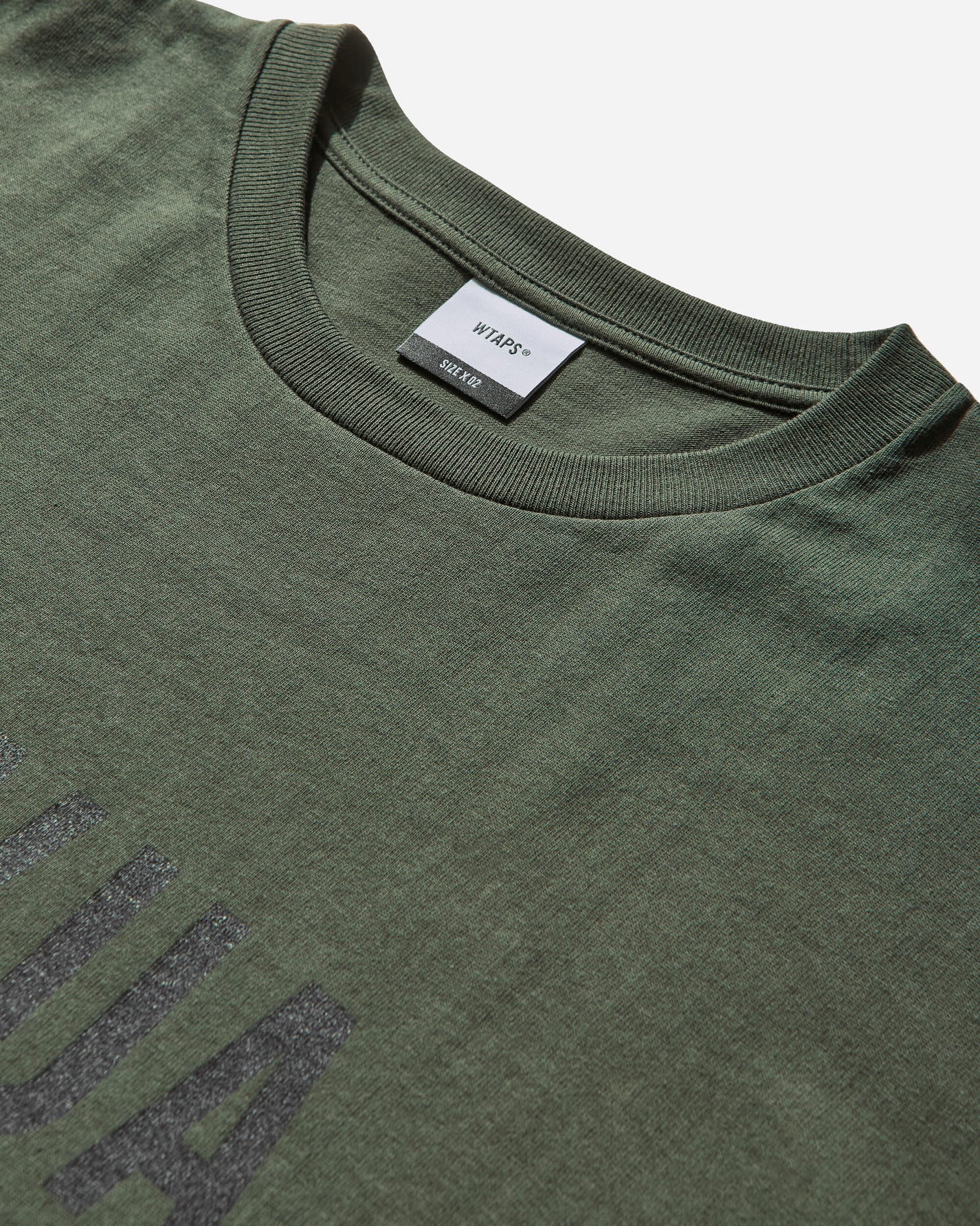 WTAPS Tssc Ss/Cotton Olive Drab T-Shirts Shortsleeve 251ATDT-STM04S OLIVEDRAB