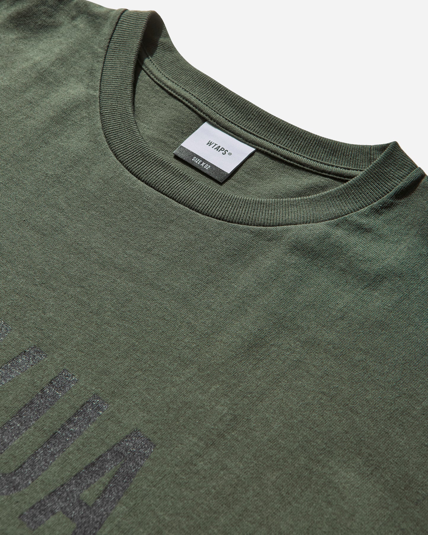 WTAPS Tssc Ss/Cotton Olive Drab T-Shirts Shortsleeve 251ATDT-STM04S OLIVEDRAB
