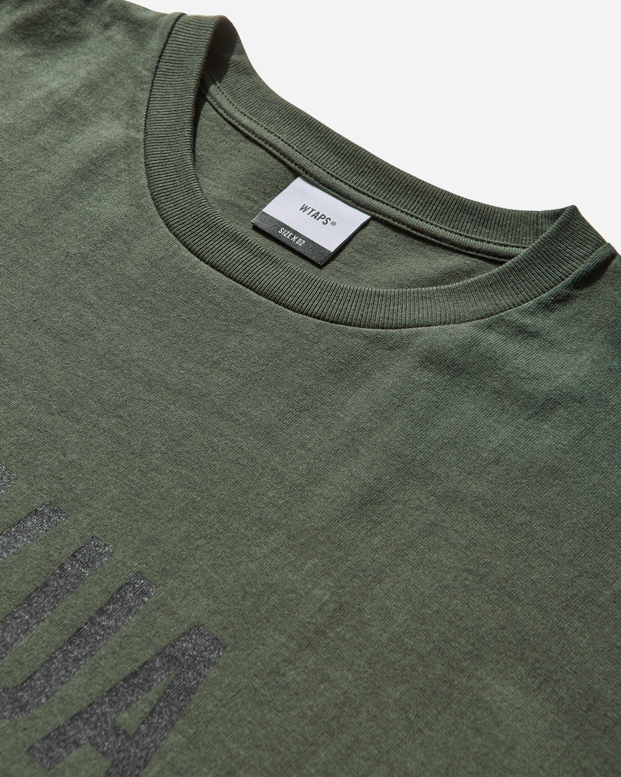 WTAPS Tssc Ss/Cotton Olive Drab T-Shirts Shortsleeve 251ATDT-STM04S OLIVEDRAB