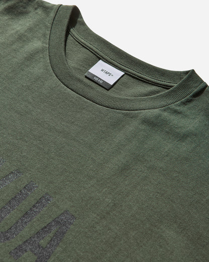 WTAPS Tssc Ss/Cotton Olive Drab T-Shirts Shortsleeve 251ATDT-STM04S OLIVEDRAB