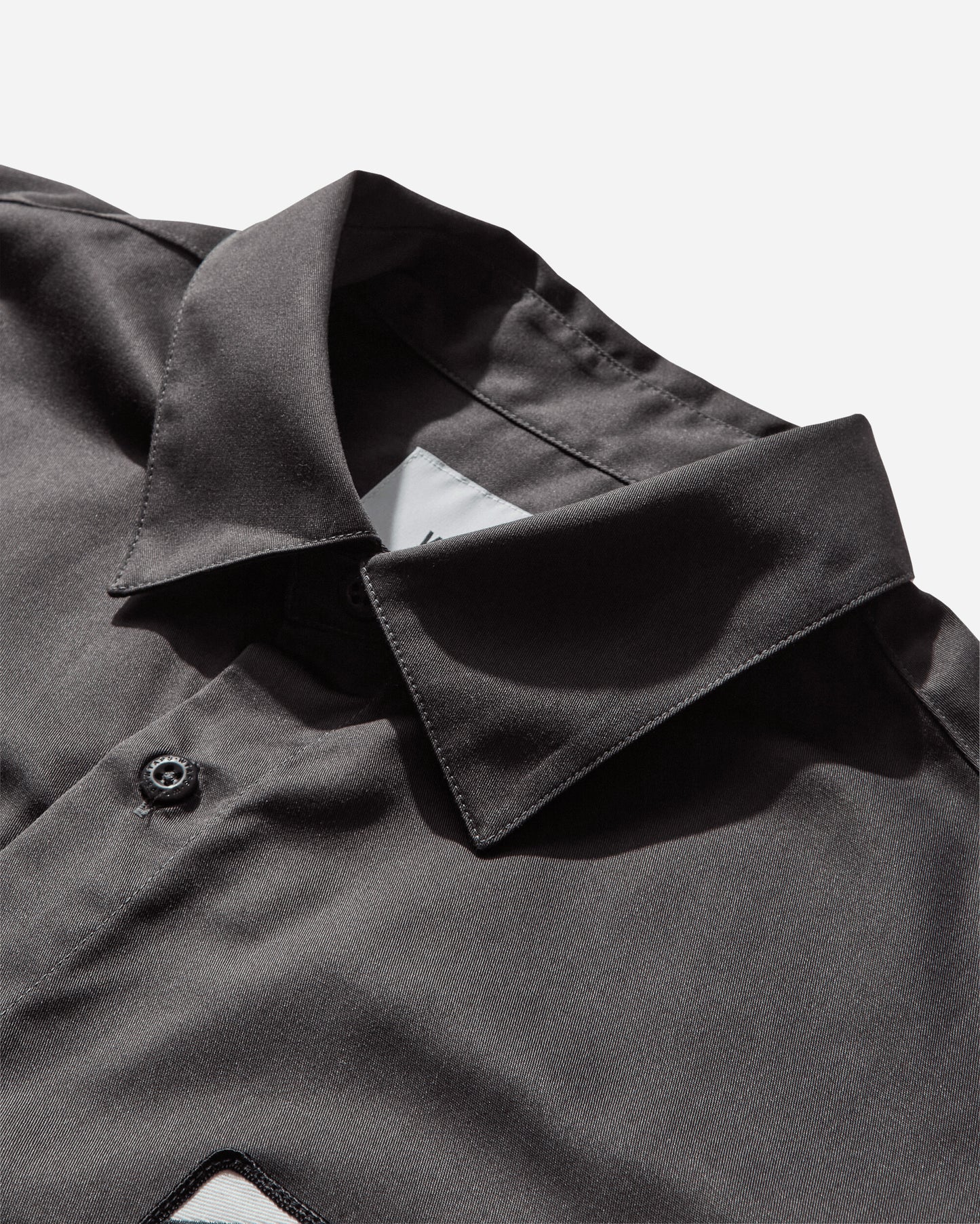 WTAPS Repo/Ss/Ctpl Twill Charcoal Shirts Shortsleeve Shirt 251CWDT-SHM06 CHARCOAL