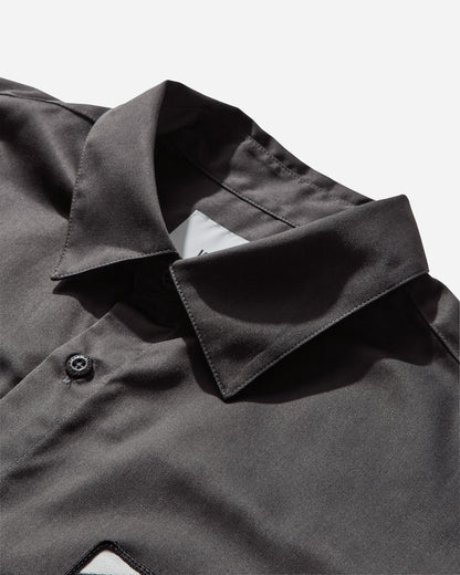 WTAPS Repo/Ss/Ctpl Twill Charcoal Shirts Shortsleeve Shirt 251CWDT-SHM06 CHARCOAL