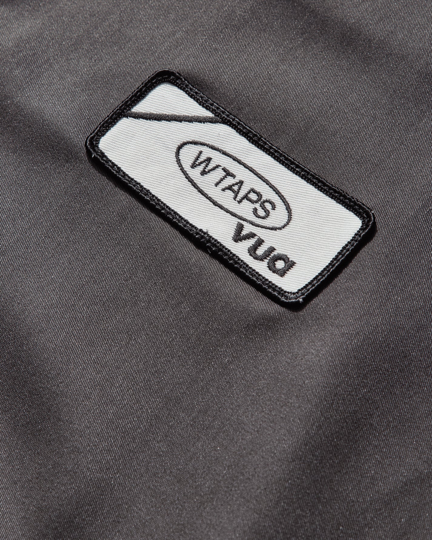 WTAPS Repo/Ss/Ctpl Twill Charcoal Shirts Shortsleeve Shirt 251CWDT-SHM06 CHARCOAL