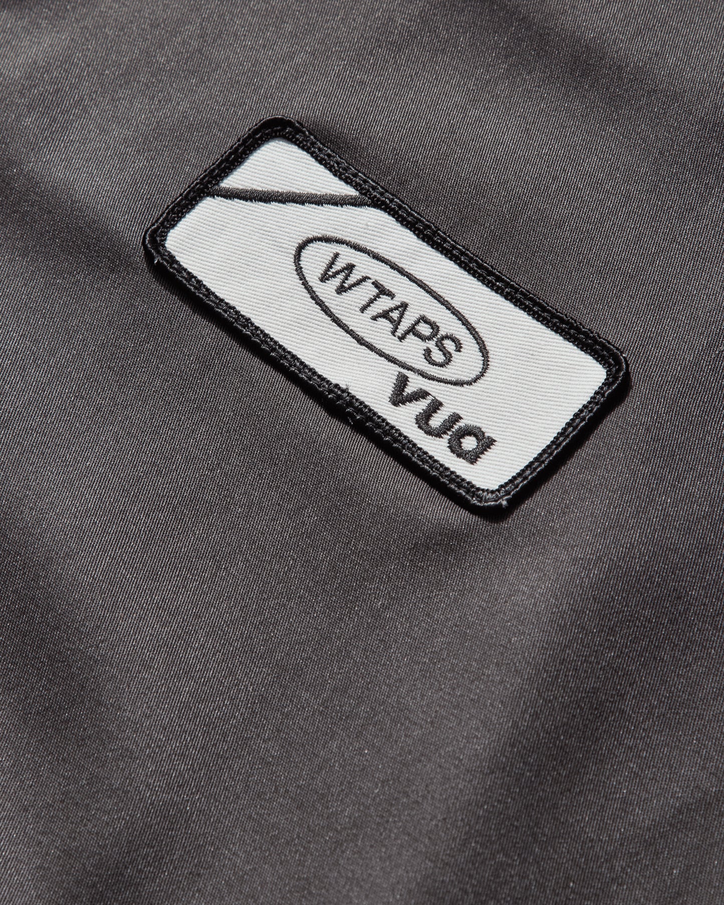 WTAPS Repo/Ss/Ctpl Twill Charcoal Shirts Shortsleeve Shirt 251CWDT-SHM06 CHARCOAL