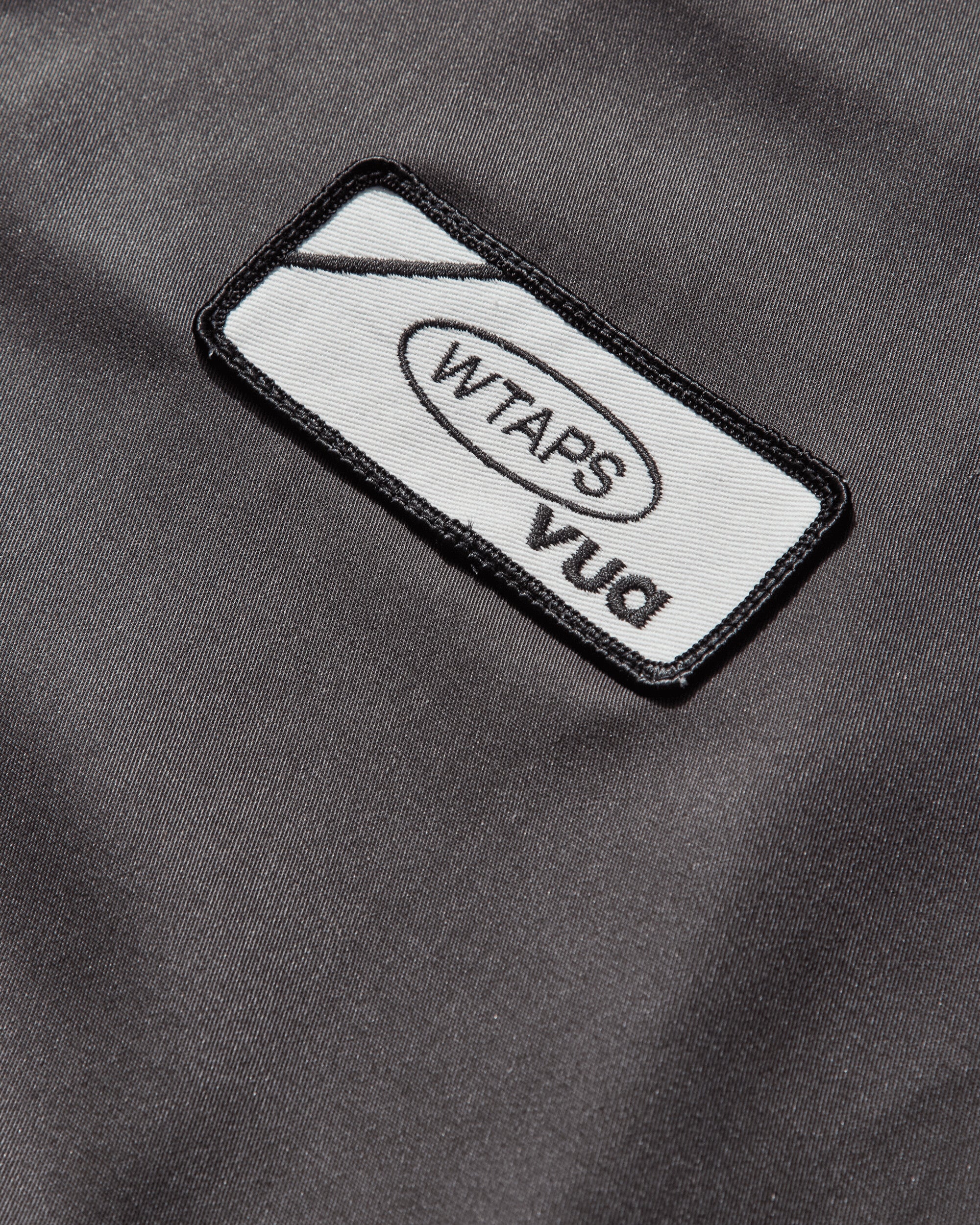 WTAPS Repo/Ss/Ctpl Twill Charcoal Shirts Shortsleeve Shirt 251CWDT-SHM06 CHARCOAL