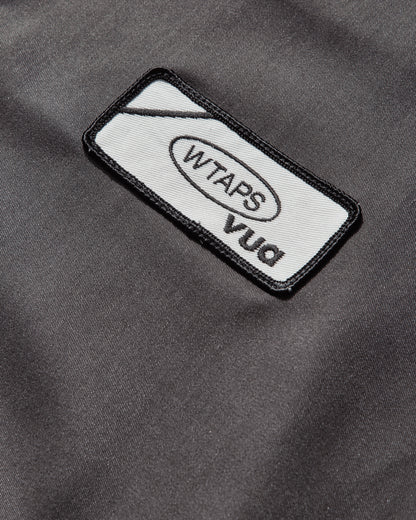 WTAPS Repo/Ss/Ctpl Twill Charcoal Shirts Shortsleeve Shirt 251CWDT-SHM06 CHARCOAL