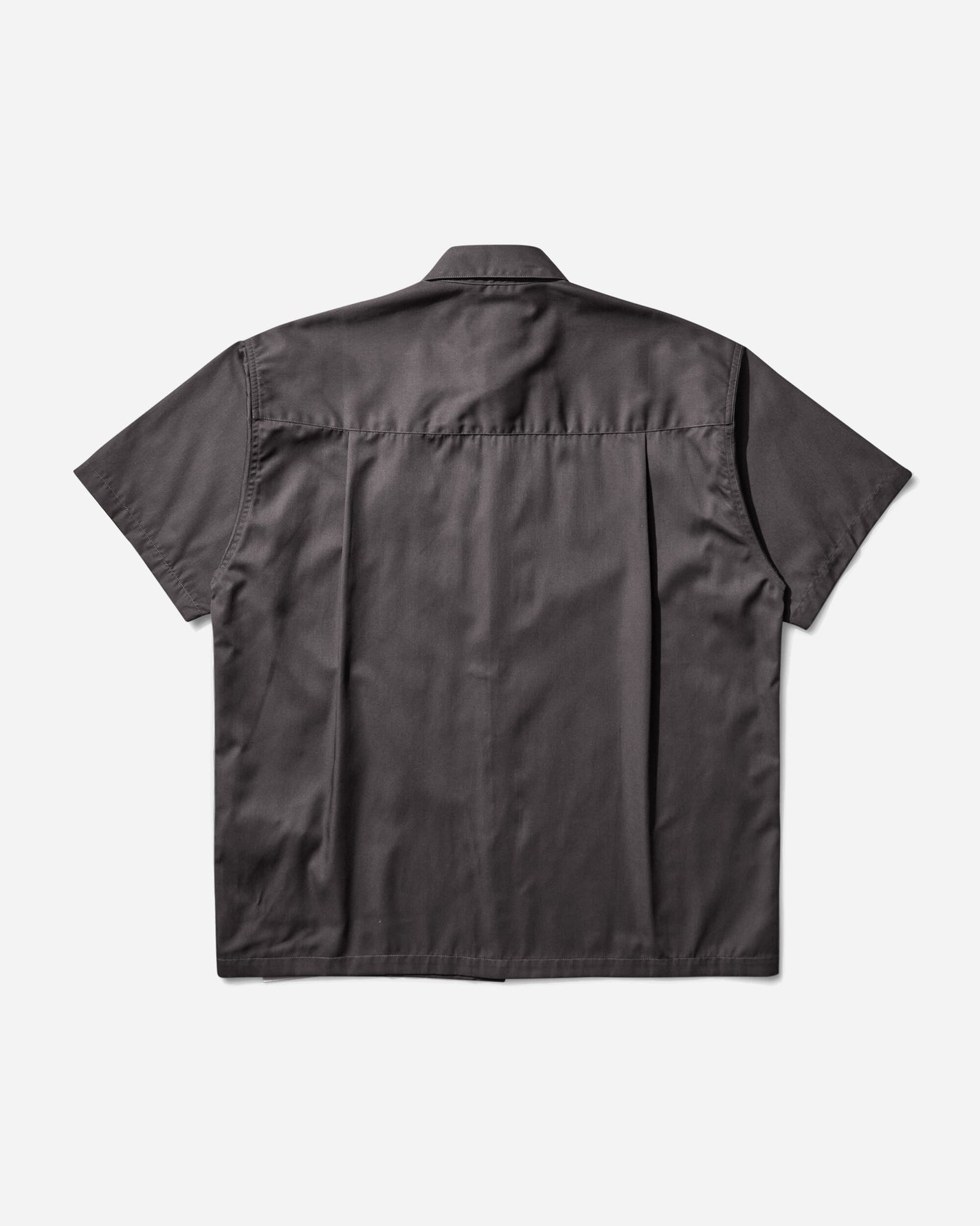 WTAPS Repo/Ss/Ctpl Twill Charcoal Shirts Shortsleeve Shirt 251CWDT-SHM06 CHARCOAL