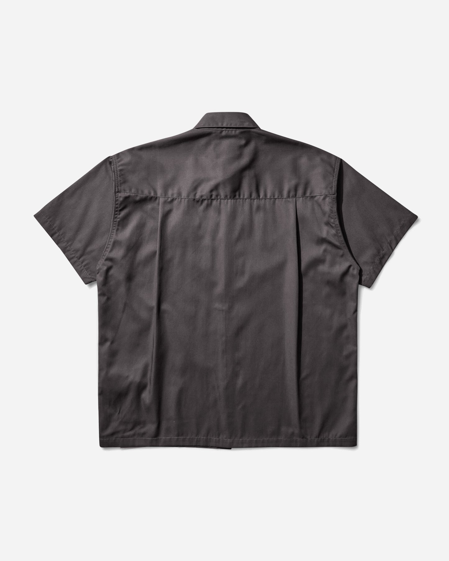 WTAPS Repo/Ss/Ctpl Twill Charcoal Shirts Shortsleeve Shirt 251CWDT-SHM06 CHARCOAL