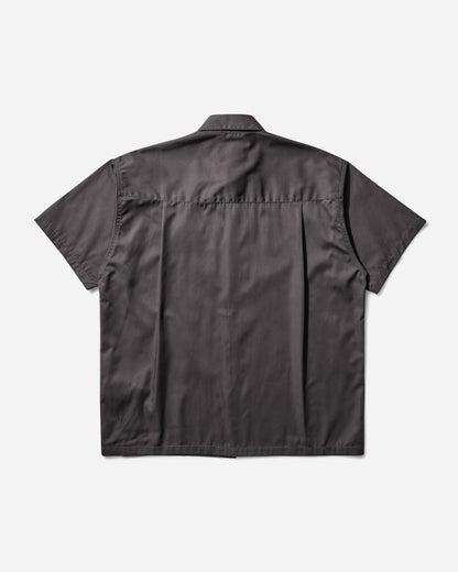 WTAPS Repo/Ss/Ctpl Twill Charcoal Shirts Shortsleeve Shirt 251CWDT-SHM06 CHARCOAL