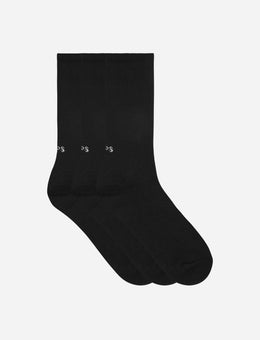 WTAPS Skivvies Sox Black Underwear Socks 261MYDT-UWM05 BLK