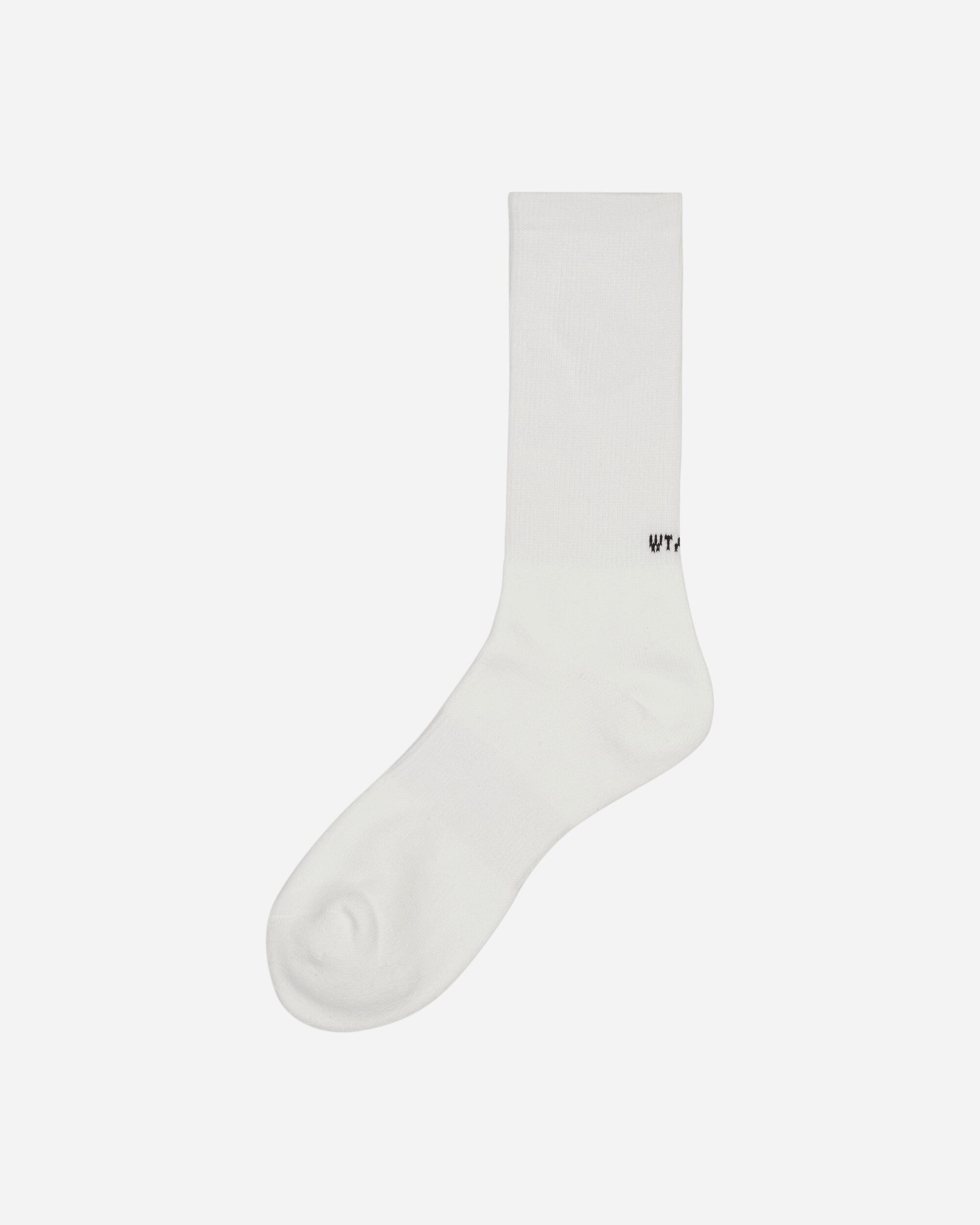 WTAPS Skivvies Sox White Underwear Socks 261MYDT-UWM05 WHT