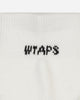 WTAPS Skivvies Sox White Underwear Socks 262MYDT-UWM04 WHITE